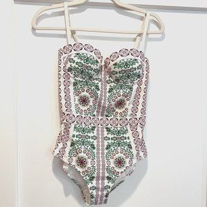 Tory Burch Floral Swimsuit